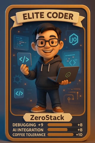 RPG-Style Character Card