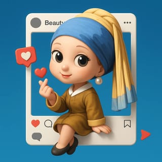 Social Media Photo Frame Fusion