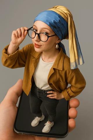 Perspective 3D Breaking-Out-of-Screen Effect