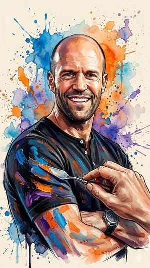 Oil Painting Style Portrait Prompt with Reference