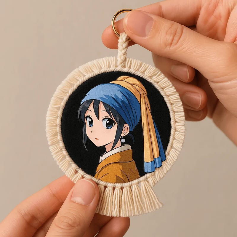 Anime-Style Badge