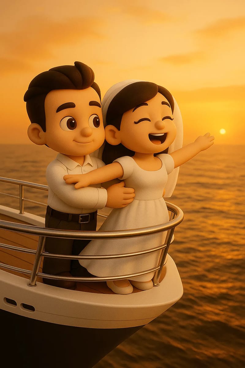 Titanic Pose Recreation