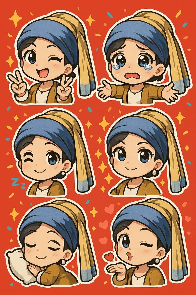 Chibi Sticker Pack Creation