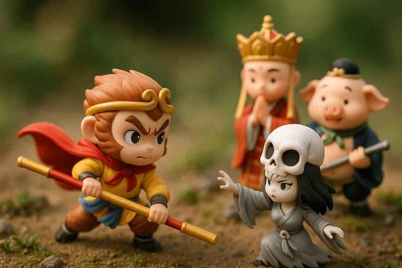 Miniature Diorama Scene