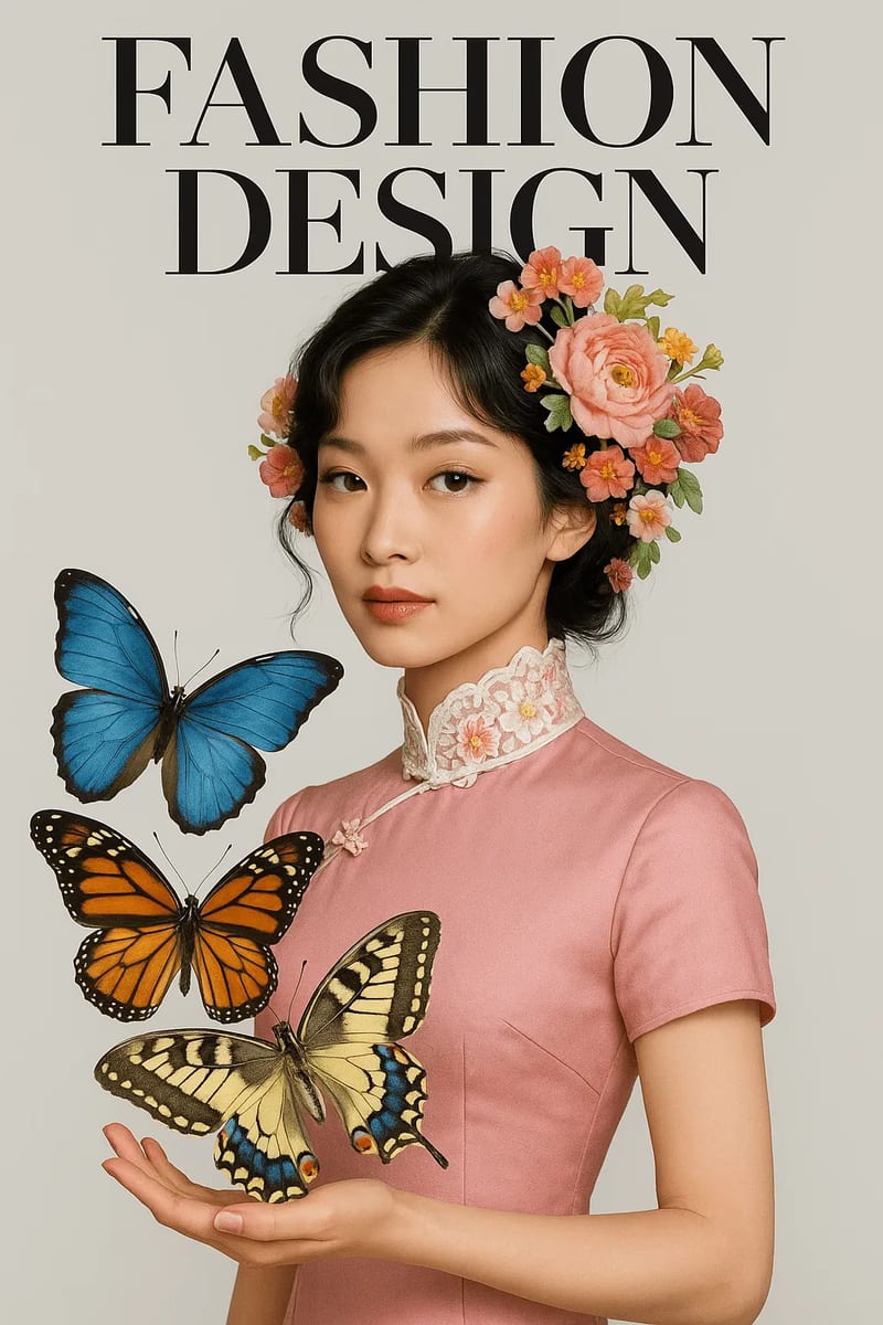 Fashion Magazine Cover Style