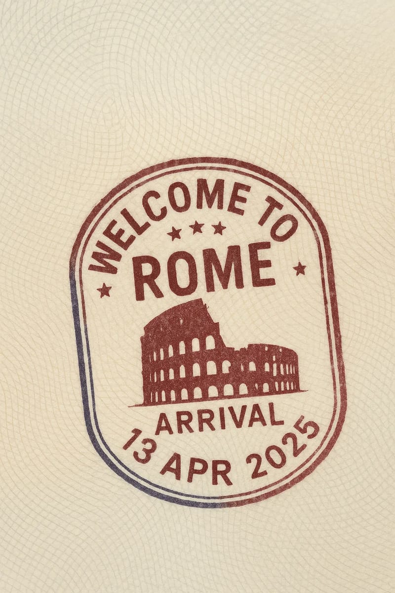 Passport Entry Stamp