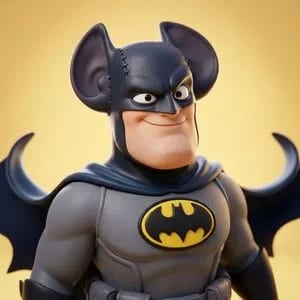 3D CGI Big-Head Cartoon of Harry Potter