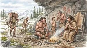 Neanderthal image generation based on expert knowledge