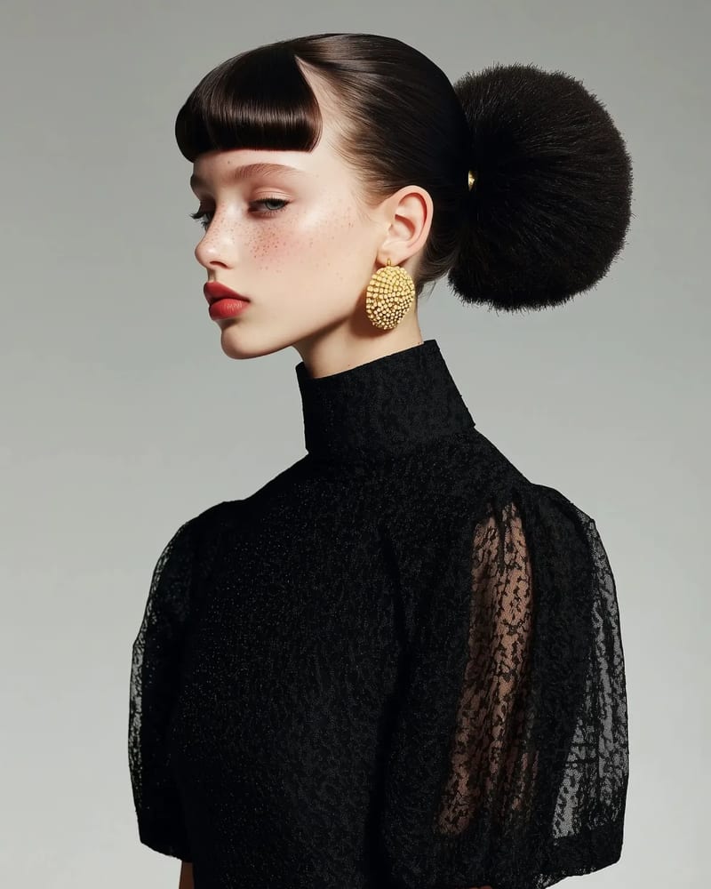 Outfit recolor result using AI clothes color changer