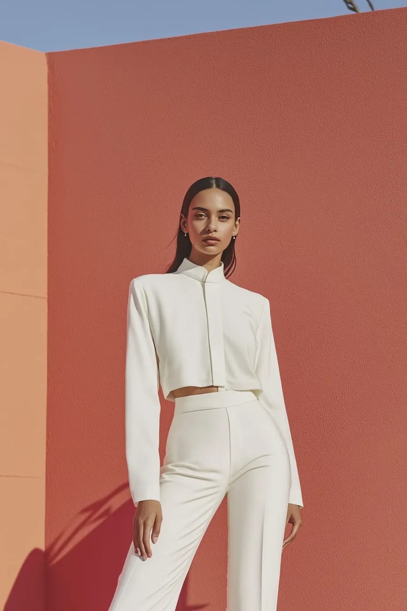 Outfit before AI clothes change