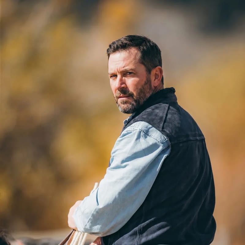 Before: portrait without cowboy hat