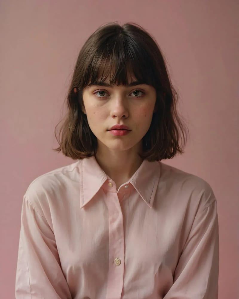 Virtual hair color try-on after result with new shade