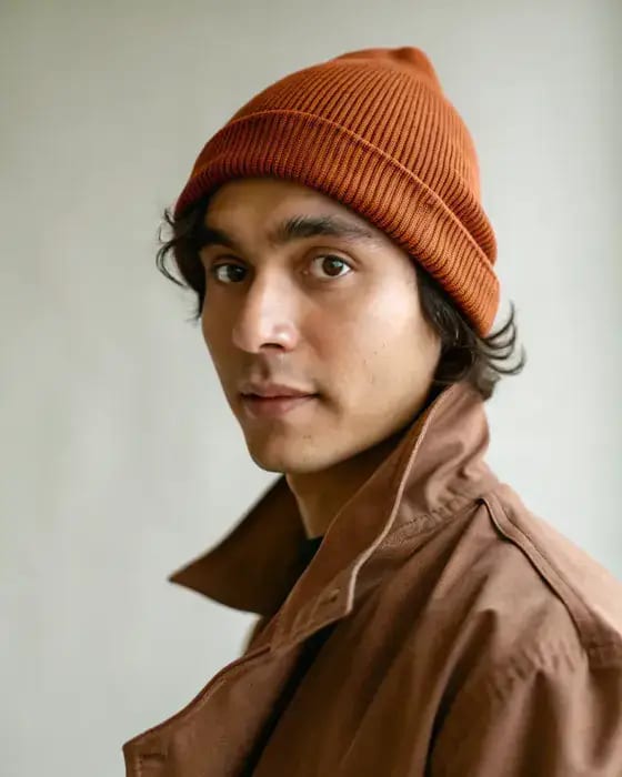 AI hat try-on after result showing virtual hat fitting