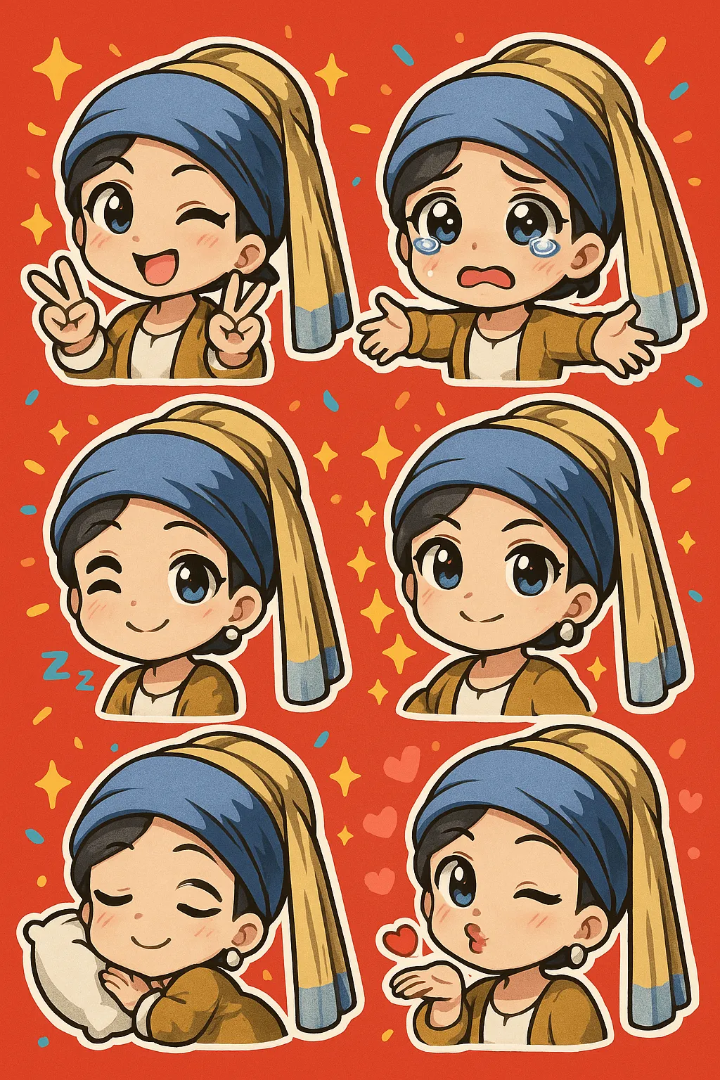 Chibi Sticker Pack Creation