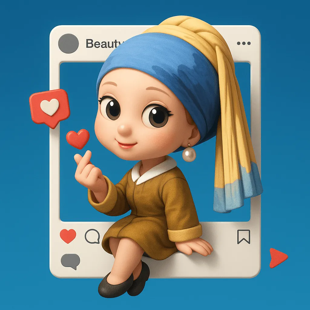 Social Media Photo Frame Fusion