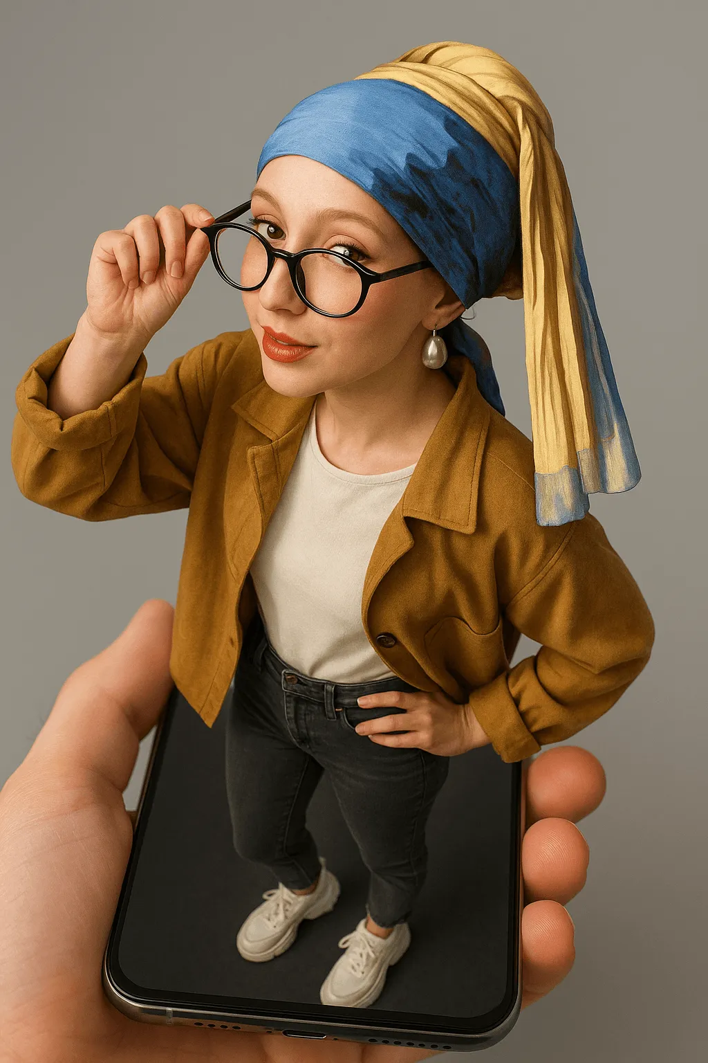 Perspective 3D Breaking-Out-of-Screen Effect