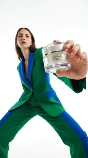 Low-Angle Fashion Campaign Photograph