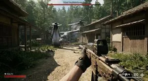 Human VS. Yokai Haxtusyaku-sama in FPS Game Style