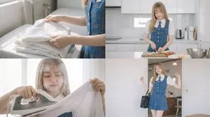 Cinematic Scene Prompt for Woman Doing Chores