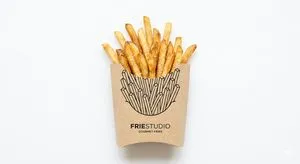 Minimalist Food Illustration and Photorealism Blend