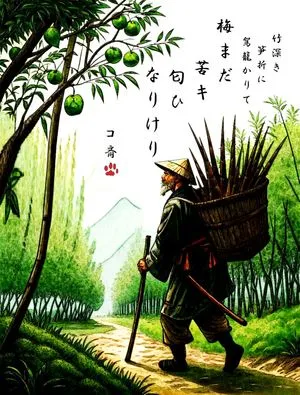 AI Haiga (Haiku Painting) Generation