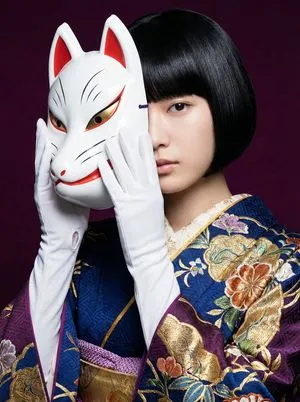 Japanese Style White Fox Goddess for JoyPix Brand