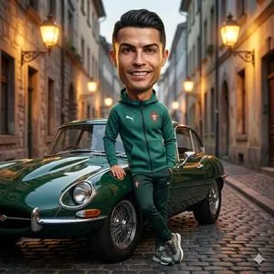 3D Cartoon Caricature with Identity Preservation