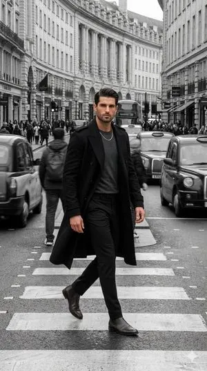 Hyper-realistic Cinematic Street Portrait