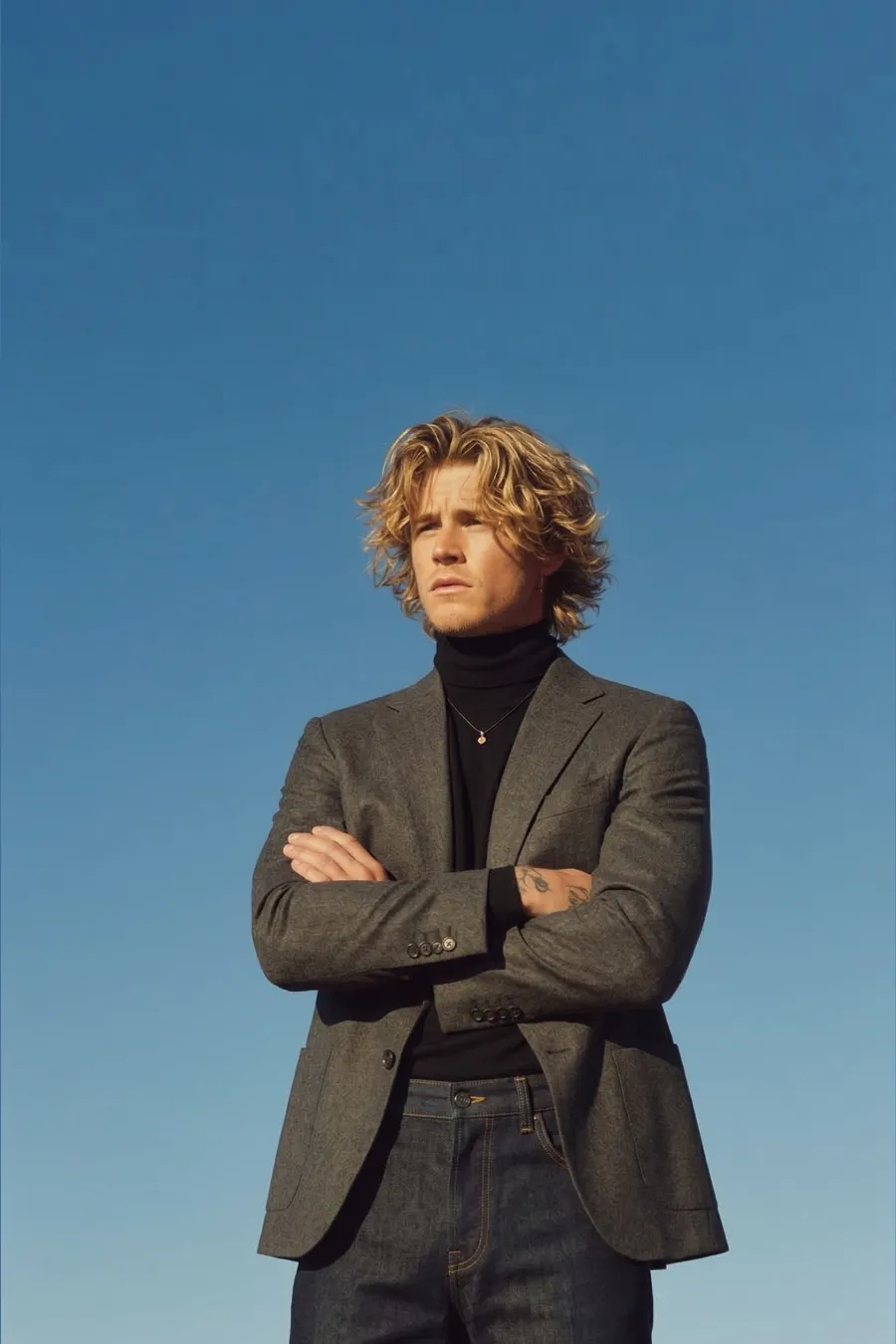 AI clothes changer demo showing completed outfit change