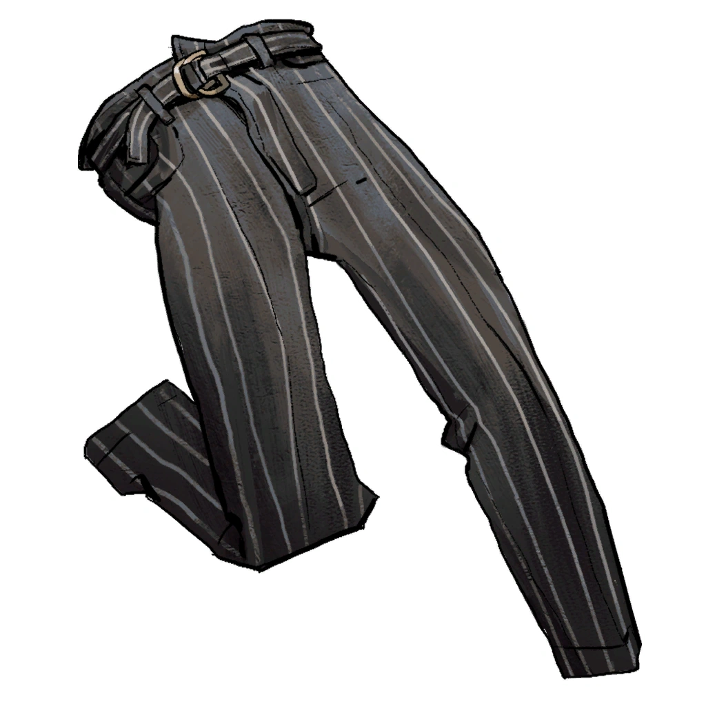 Pinstripe Trousers