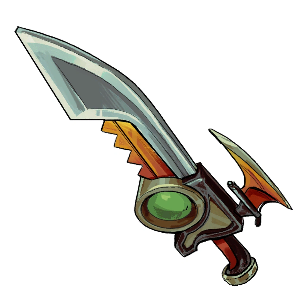 Tyrant Wolf's Flaming Claymore